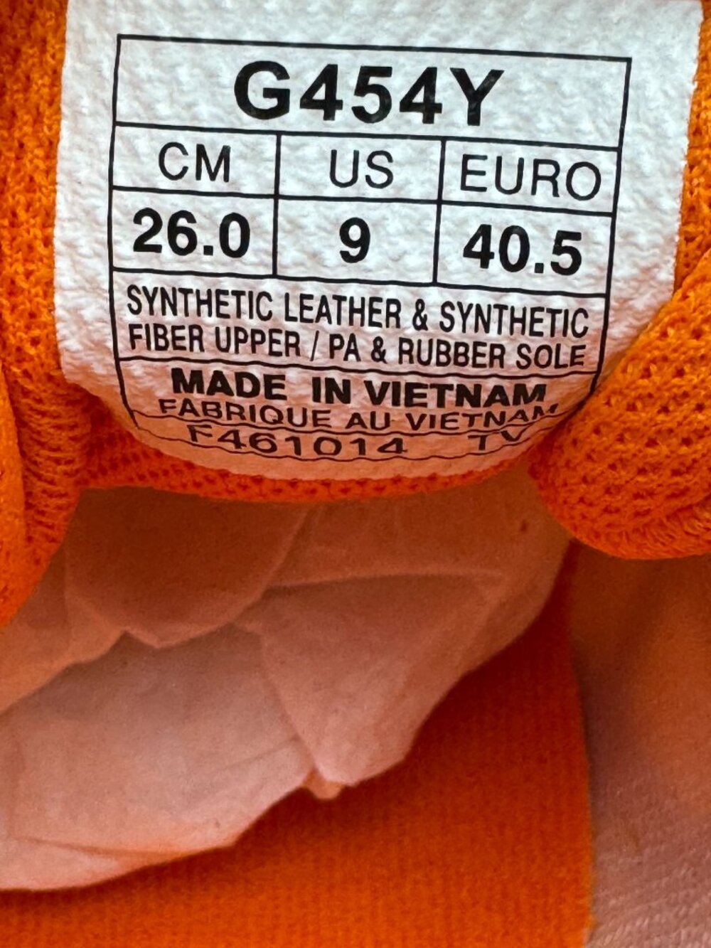 NWT Asics Hyper LD 5 Track Shoes Womens 9 Spikes Orange Pink Hyper Long Distance - Picture 7 of 7